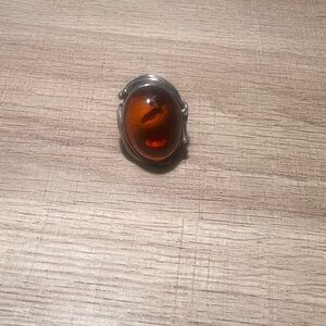 Amber ring